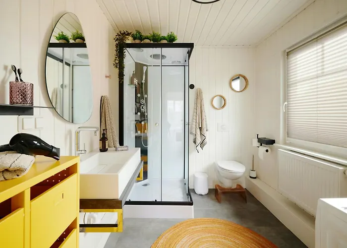 بيت للعطل Design Retreat With Sauna Near Berlin